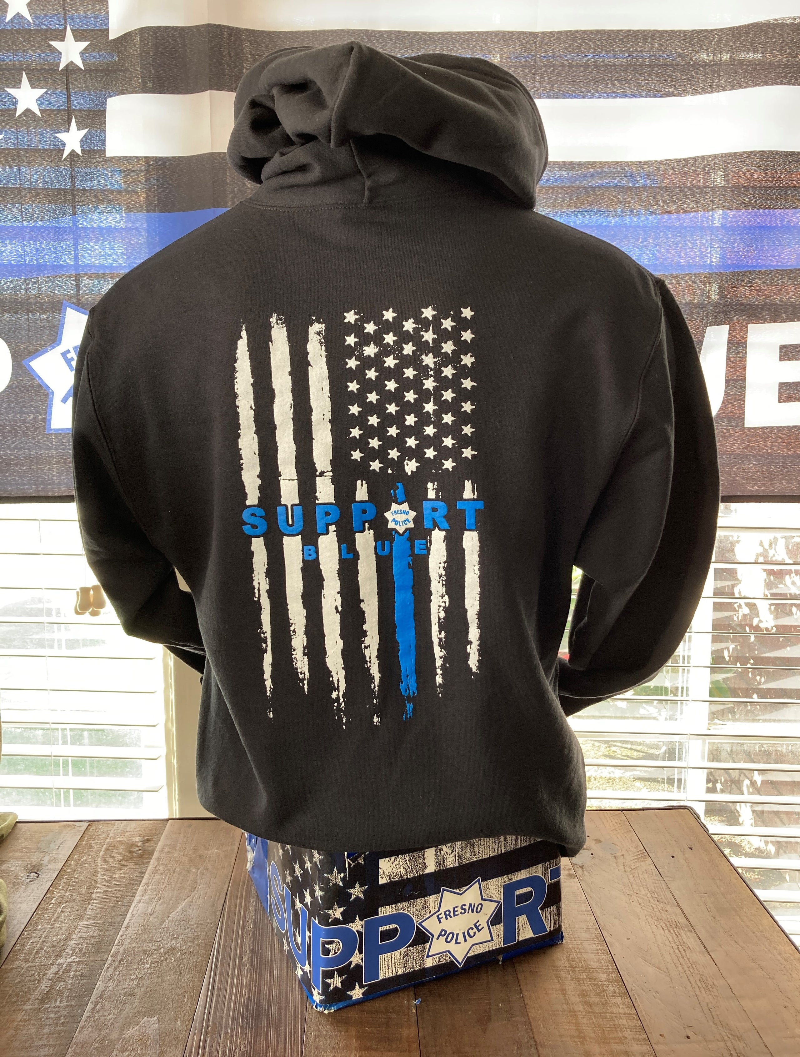 Punisher on sale police hoodie